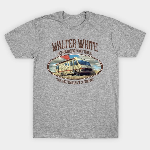 Walter White Food Truck T-Shirt by teeteet